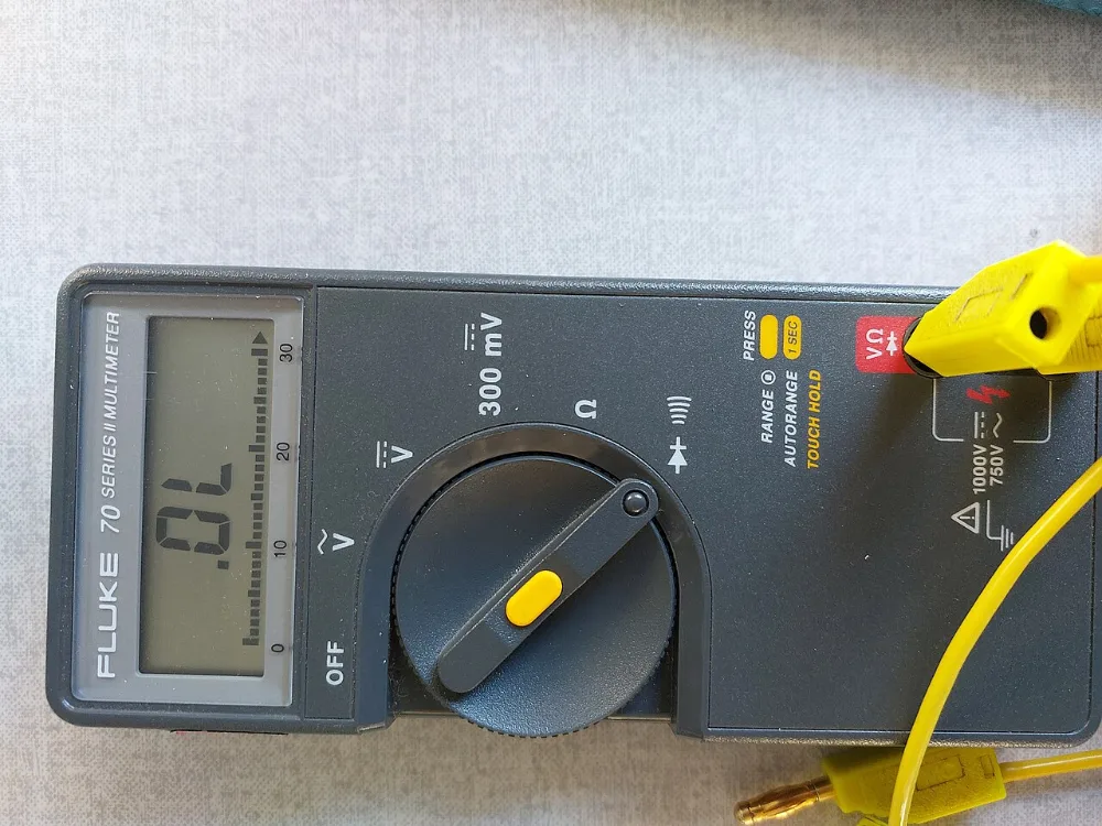 Multimetro digitale per la diagnostica dei motori elettrici